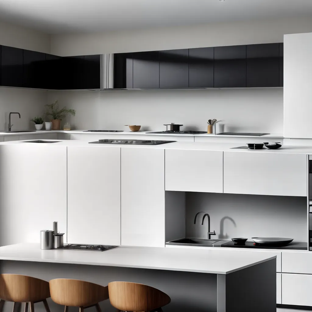 cozinha moderna bancada porcelana branca