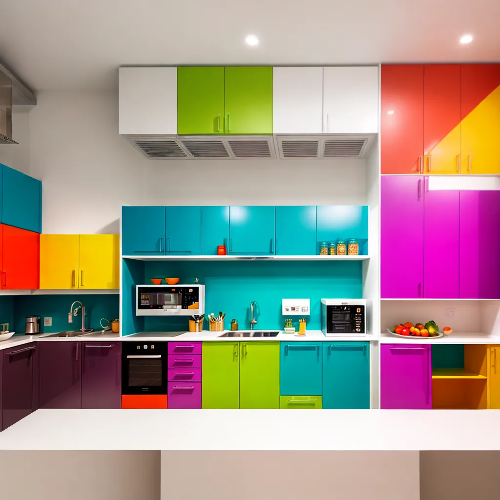 cozinha letras frases coloridas