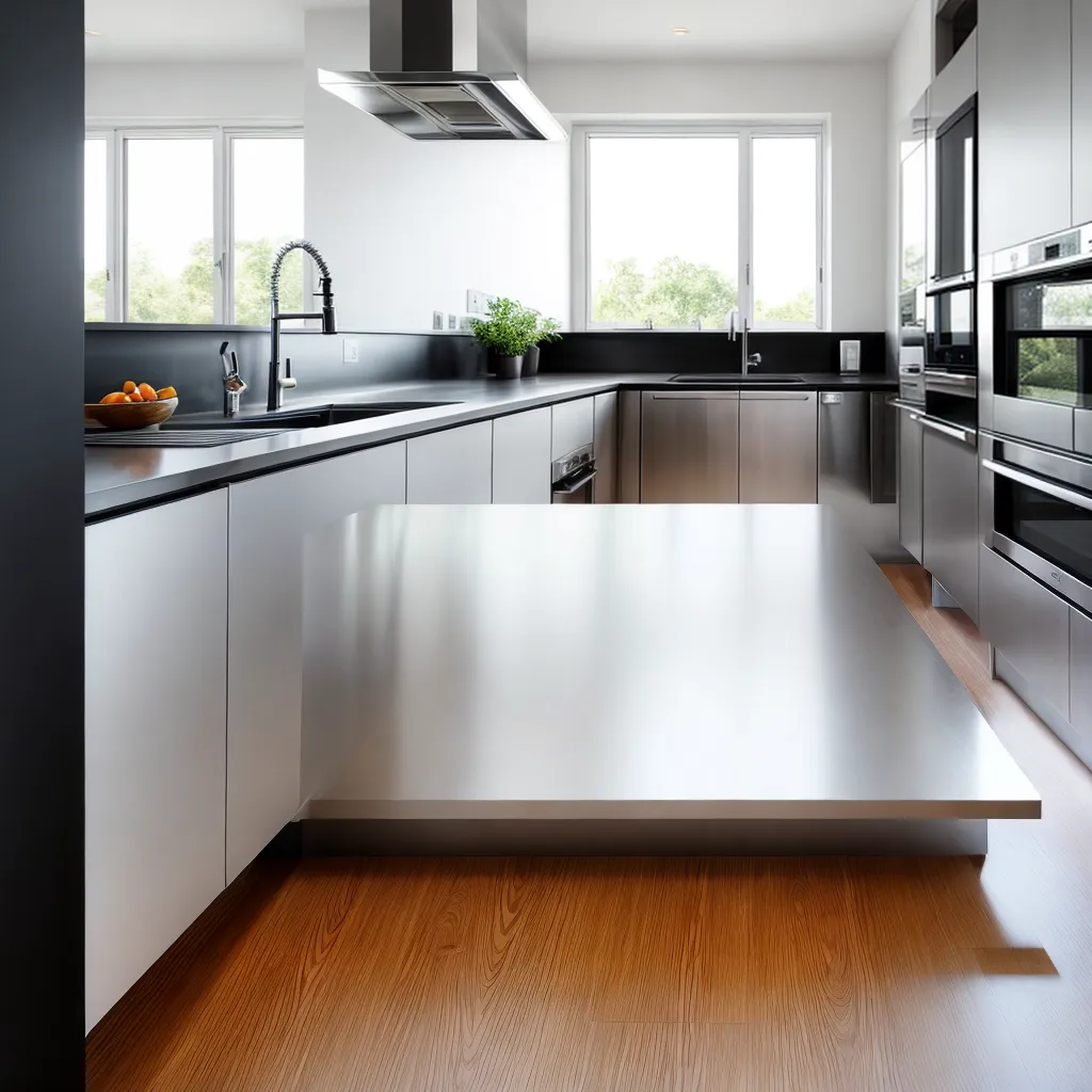 cozinha moderna inox brilho 2