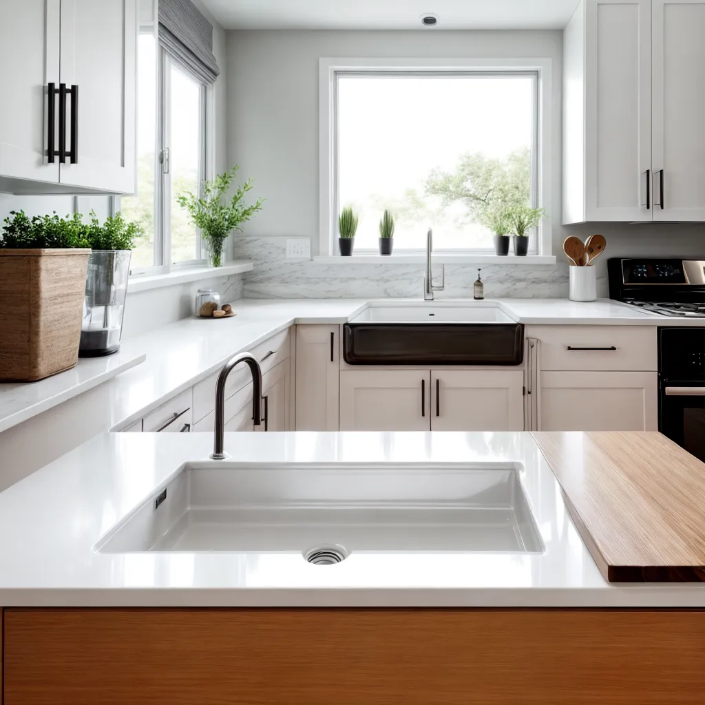cozinha design pia ceramica
