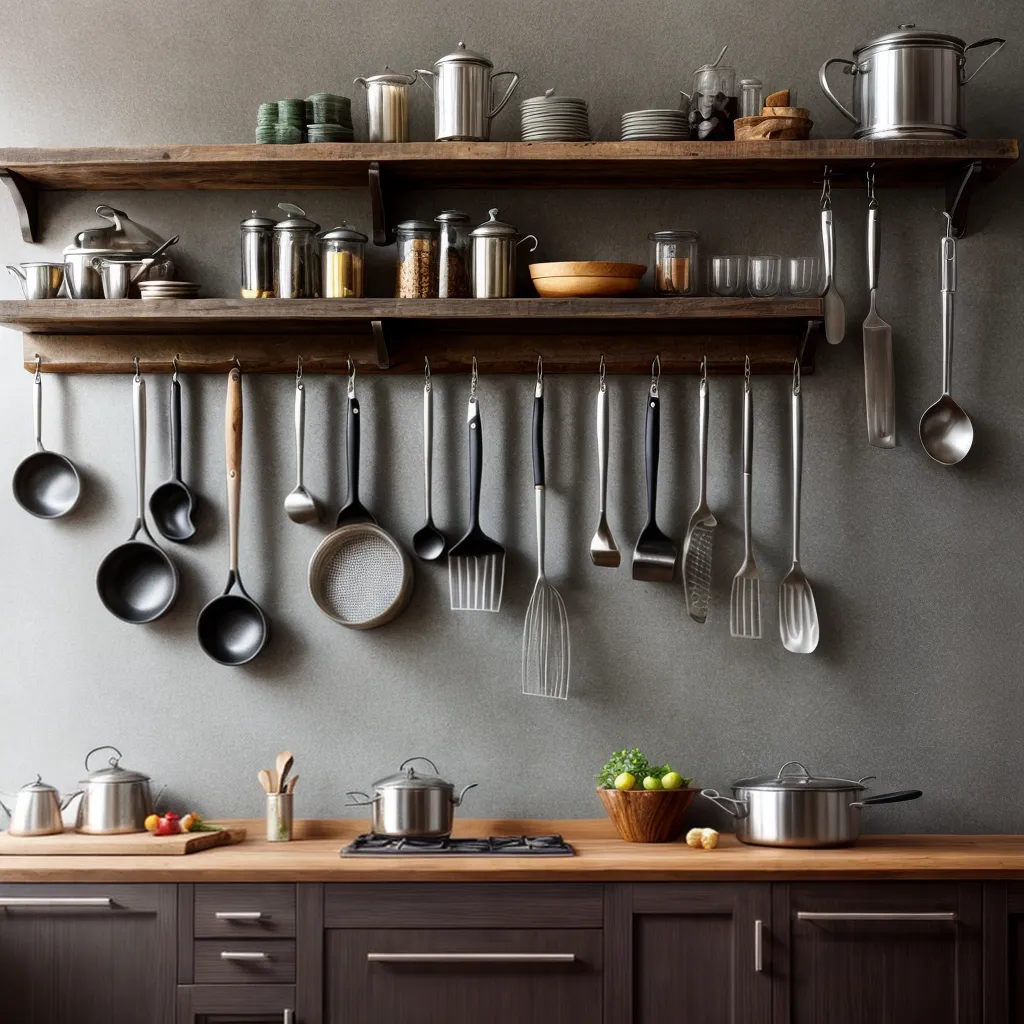 cozinha rustica utensilios ferro