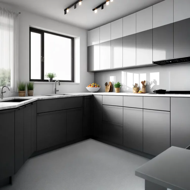 Cozinhas com piso de linóleo: vantagens e cuidados