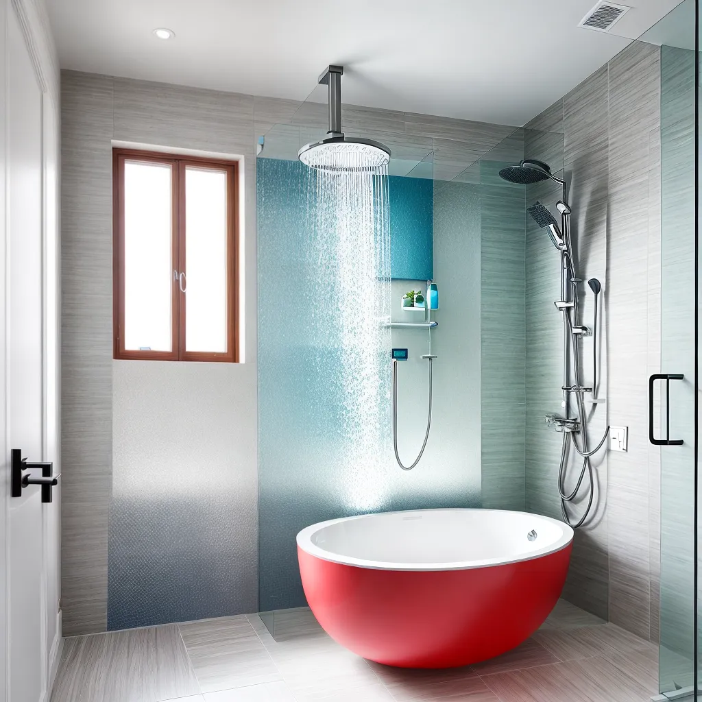 banheiro moderno tiles branco mosaico