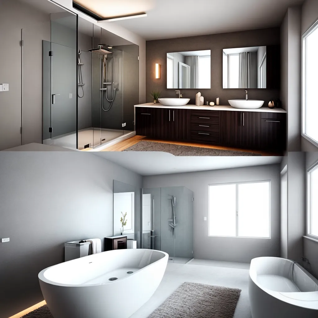 banheiro luxuoso integrado suite