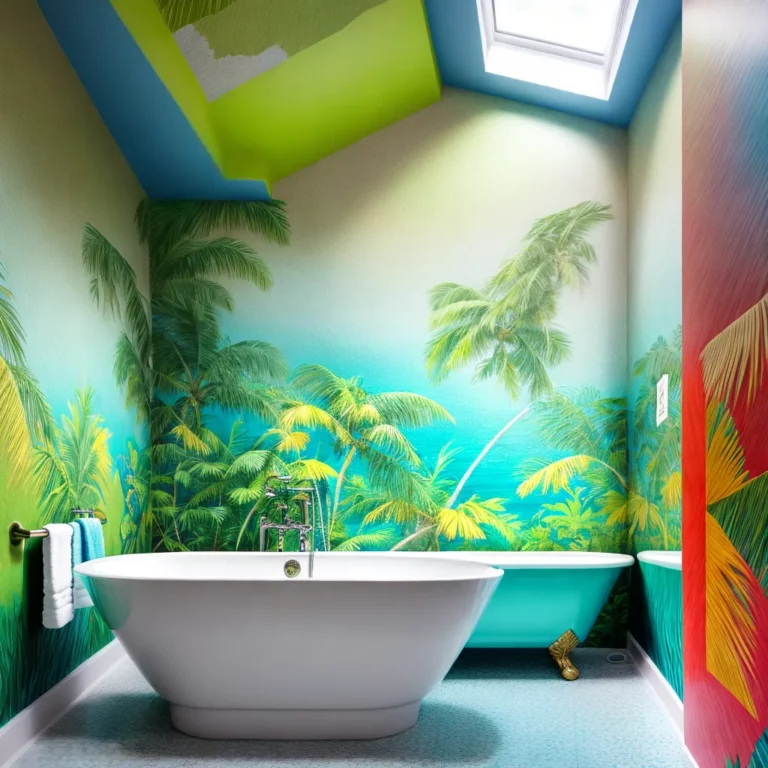 Decoração de banheiros com azulejos temáticos