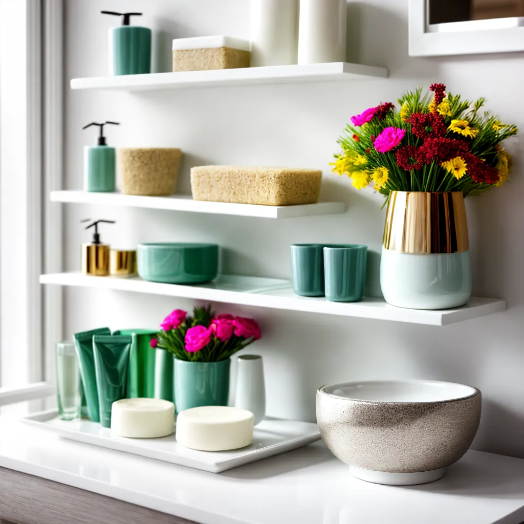 prateleira banheiro ceramica decoracao