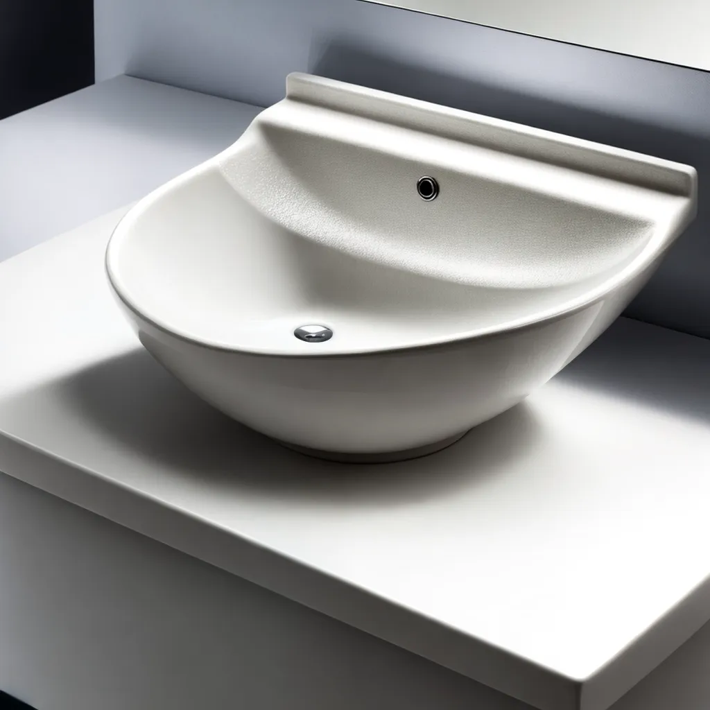 pia sintetica moderna elegante