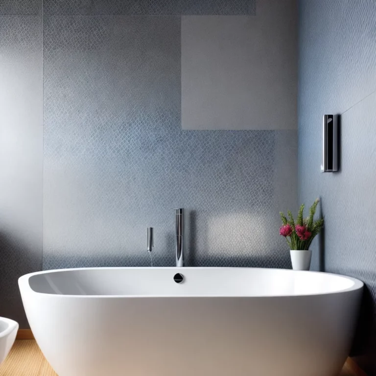 Decoração de banheiros com azulejos estampados