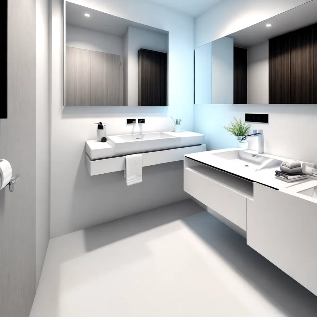 banheiro moderno silestone branco 1 banheiro moderno silestone branco 1