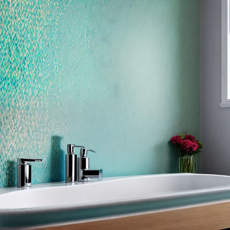 Banheiros com parede de mosaico: ideias e inspirações