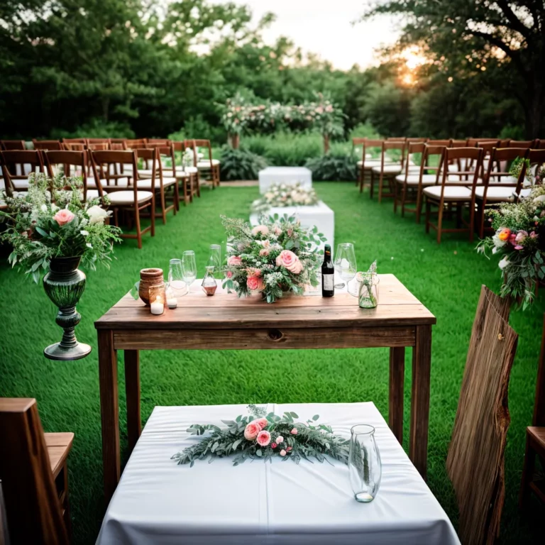 Decoração sustentável: dicas para um casamento ecológico