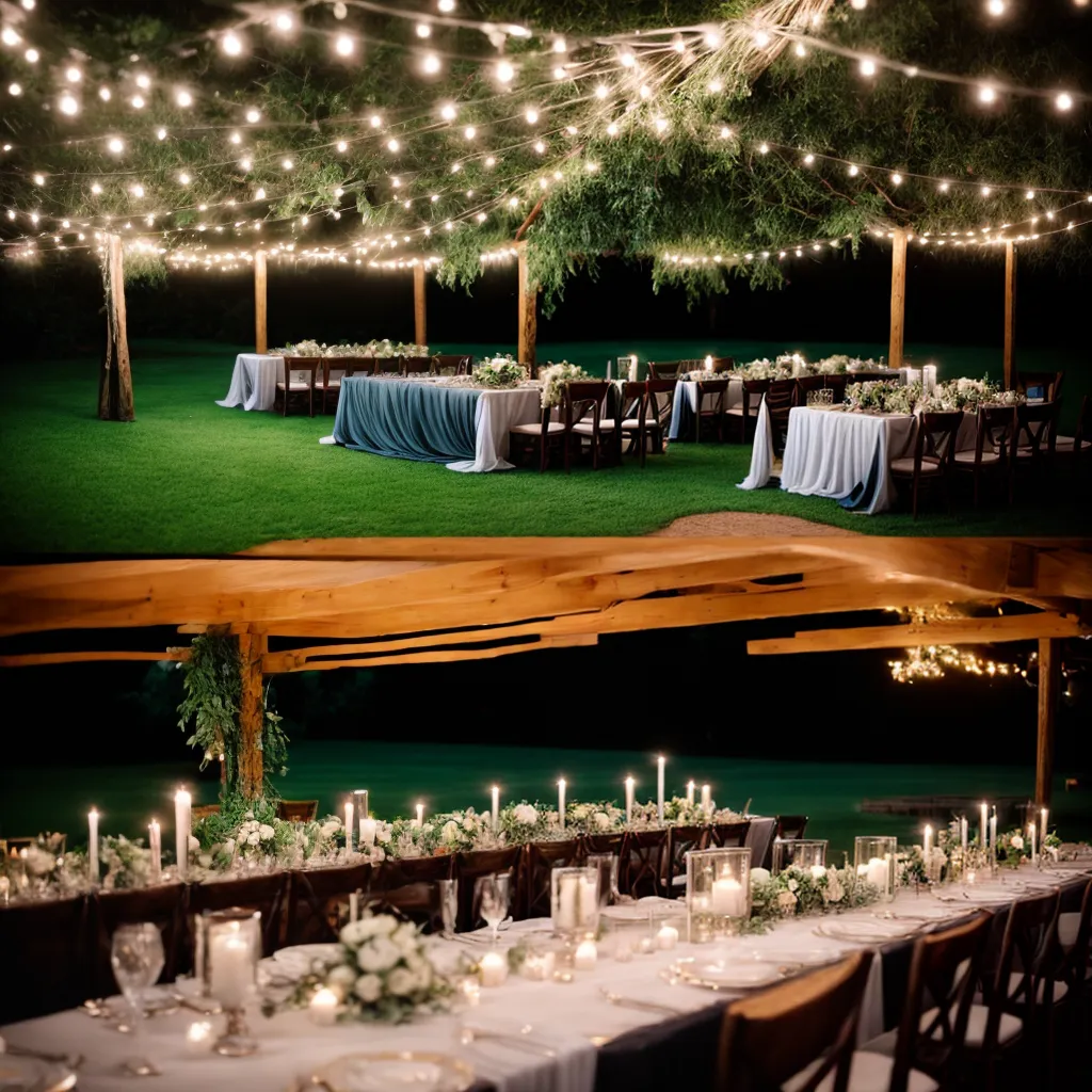 casamento decoracao mesa flores luzes