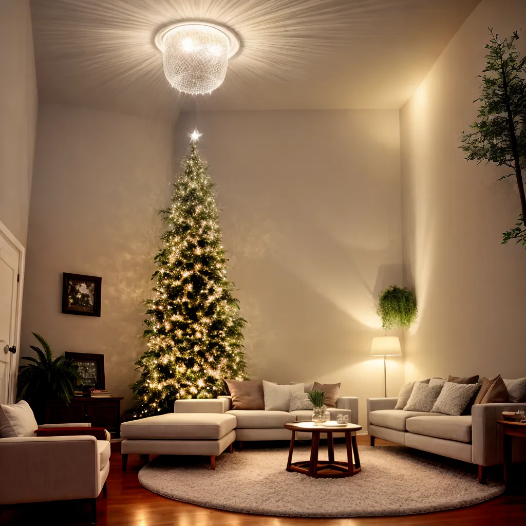 sala estar luzes fadas aconchegante 3