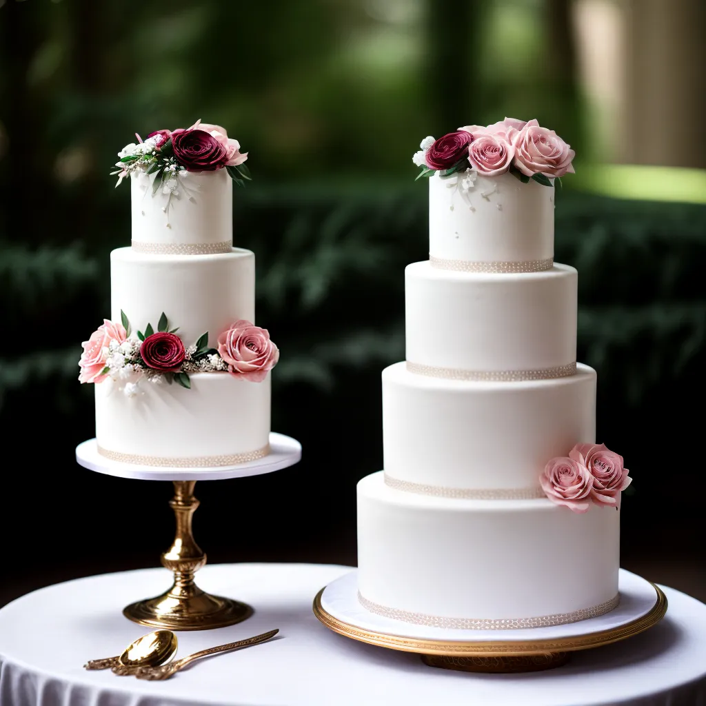 bolo casamento tres andares flores romantico