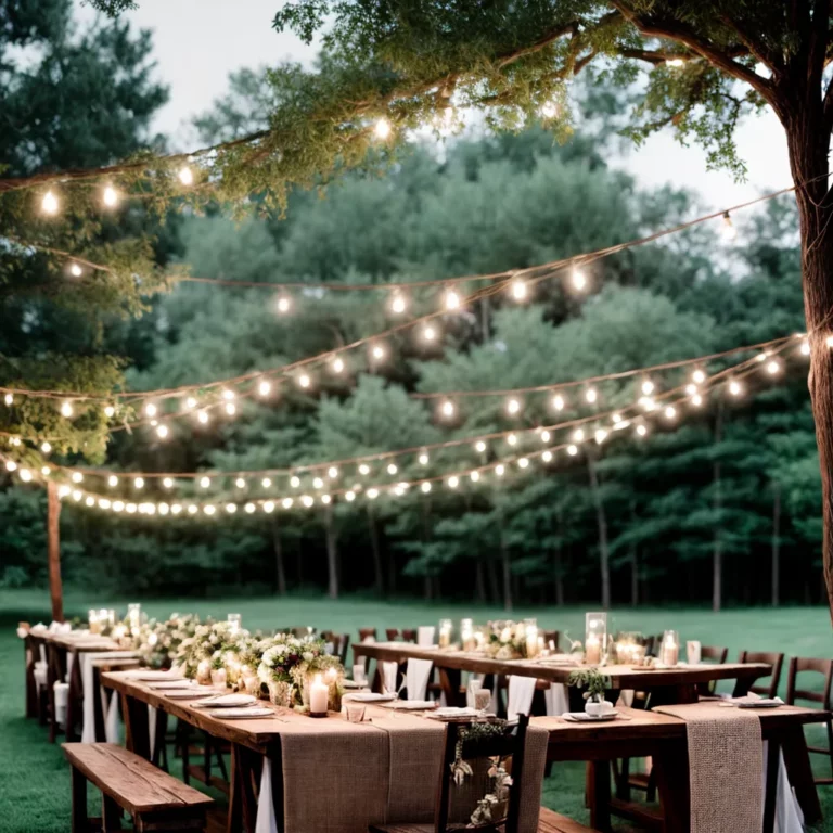 Decoração de casamento rústico: inspirações para um ambiente aconchegante
