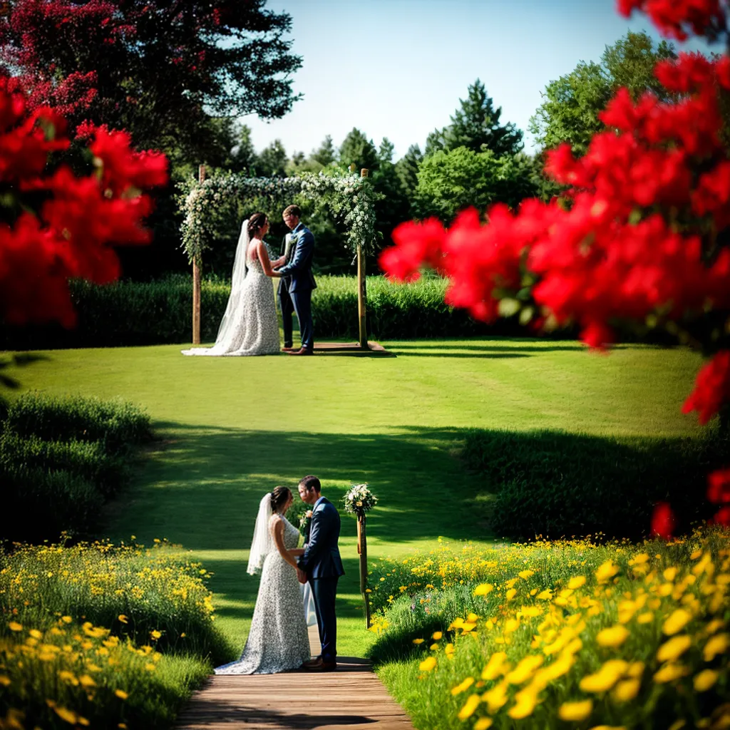 casamento campo arco flores cerimonia