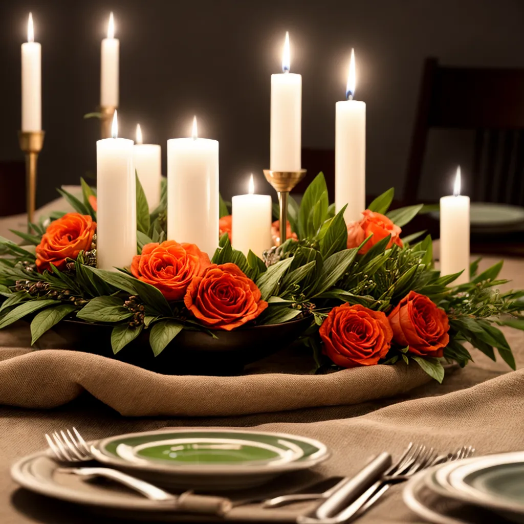 mesa jantar romantica velas mesa jantar romantica velas