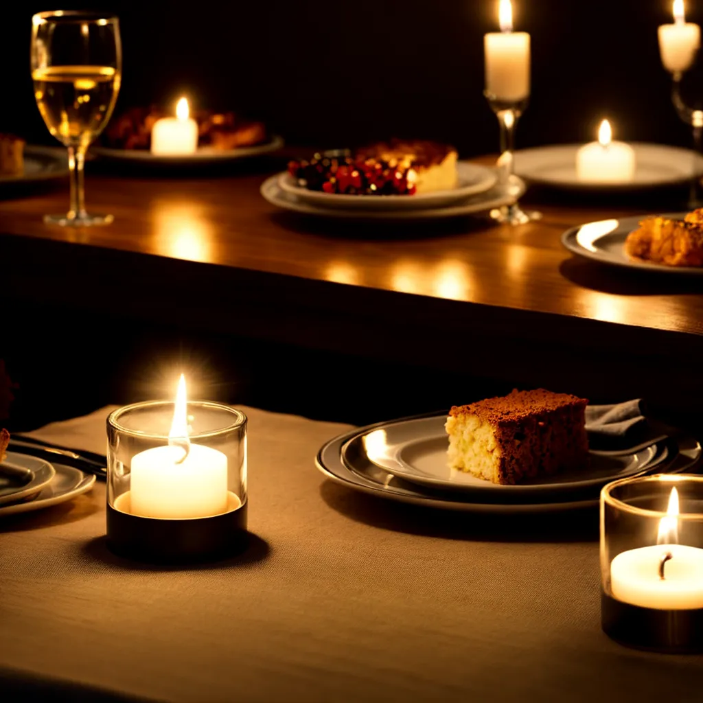 mesa jantar velas romantico mesa jantar velas romantico