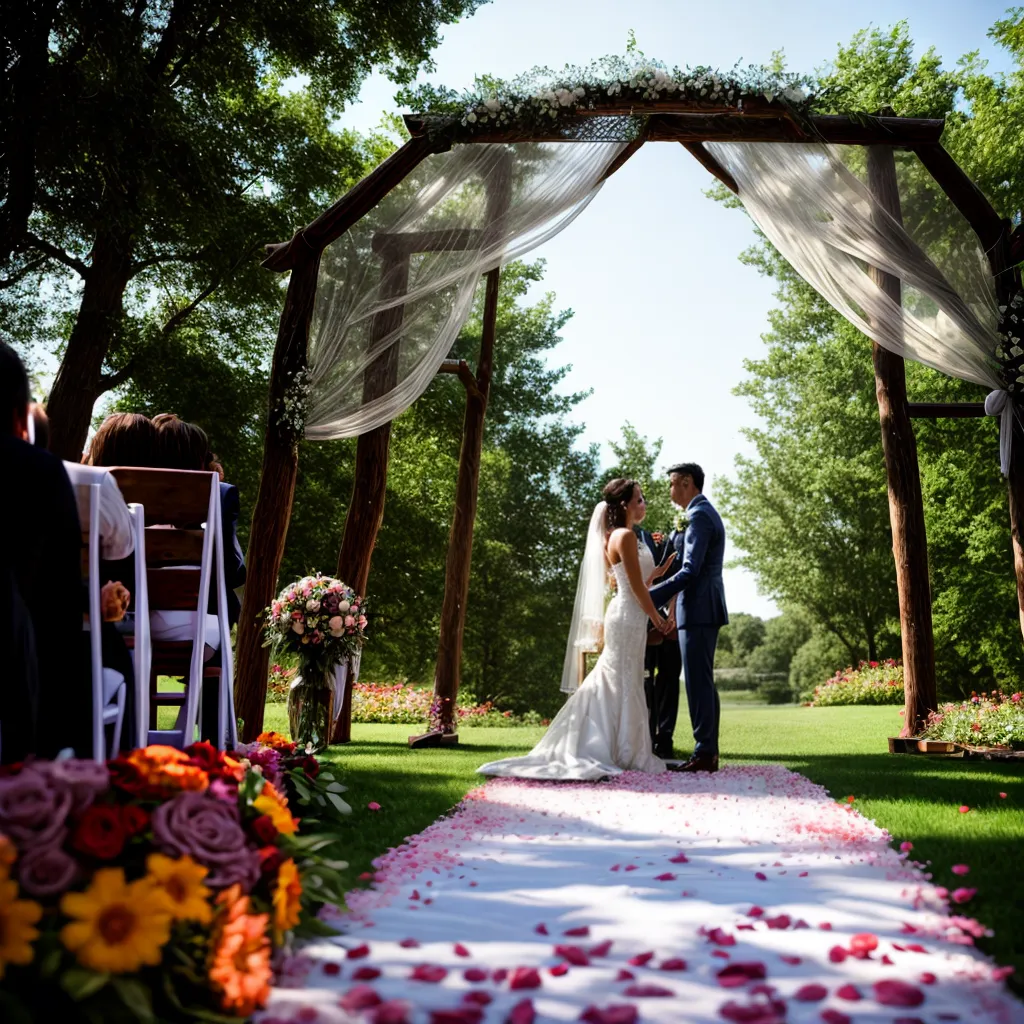 casamento ao ar livre rustico floral