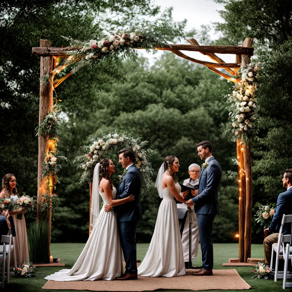 casamento ao ar livre rustico romantico