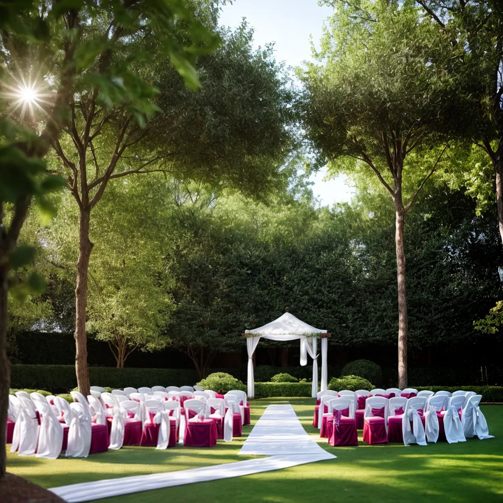 casamento ao ar livre cerimonia cadeiras decoradas