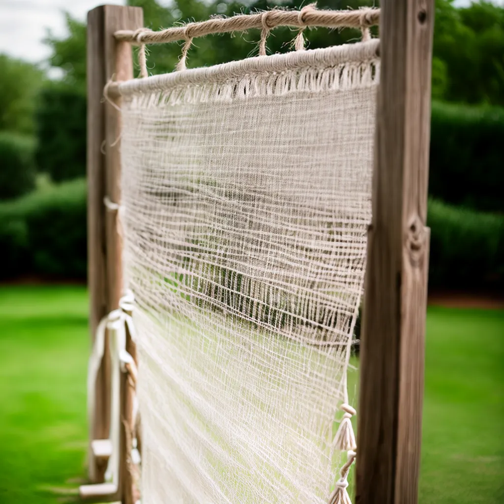 macrame casamento painel rustico