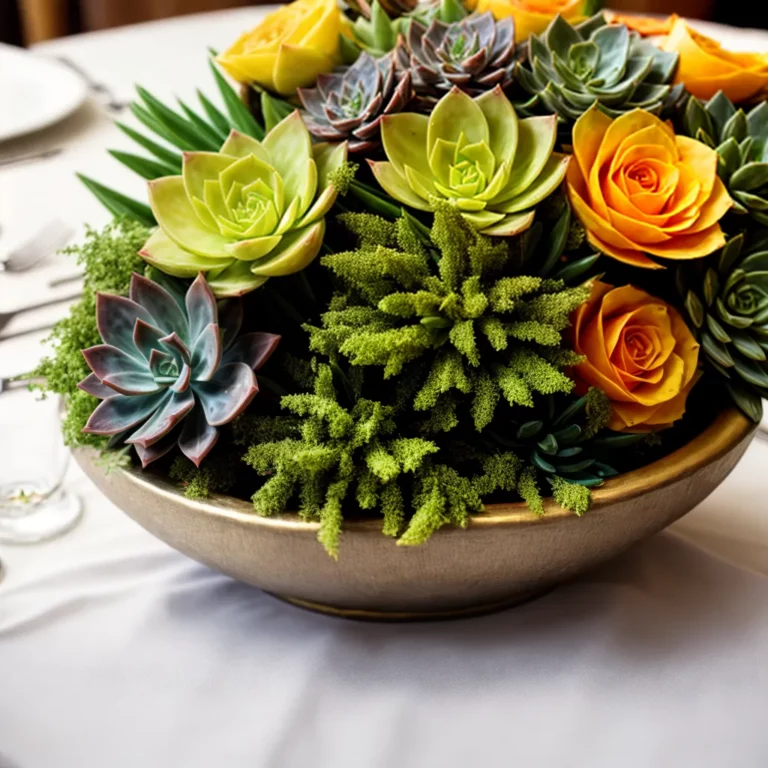 Decoração com suculentas: tendência para um casamento moderno e sustentável