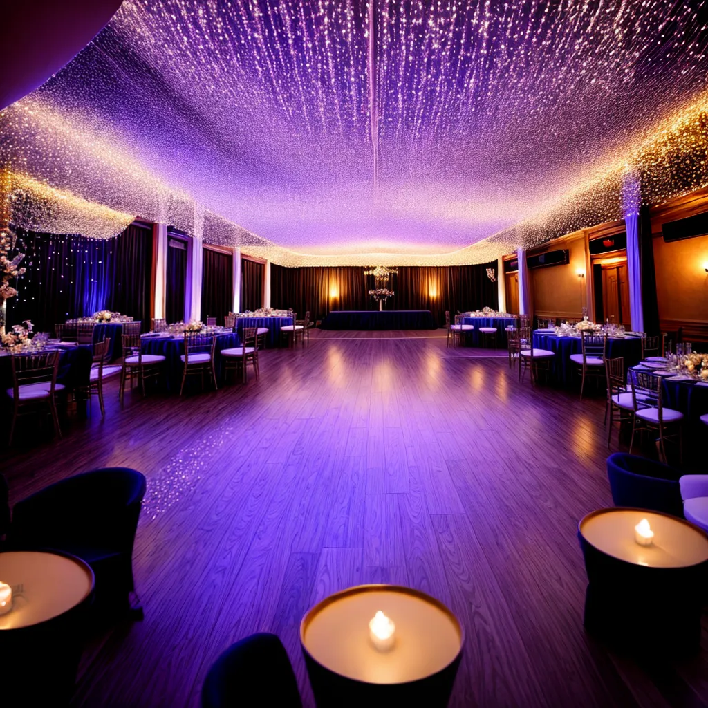 casamento luzes fadas romantico danca