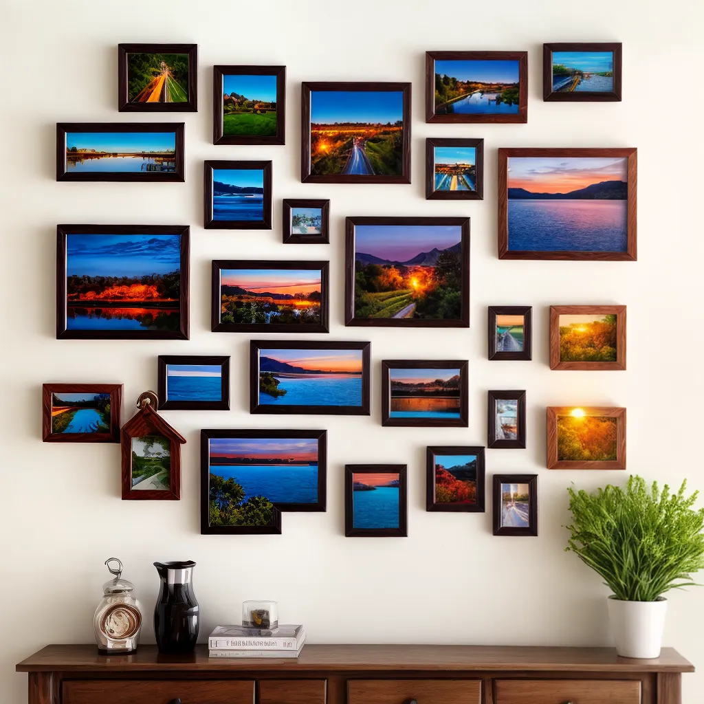 quadro fotos madeira colagem personalizada