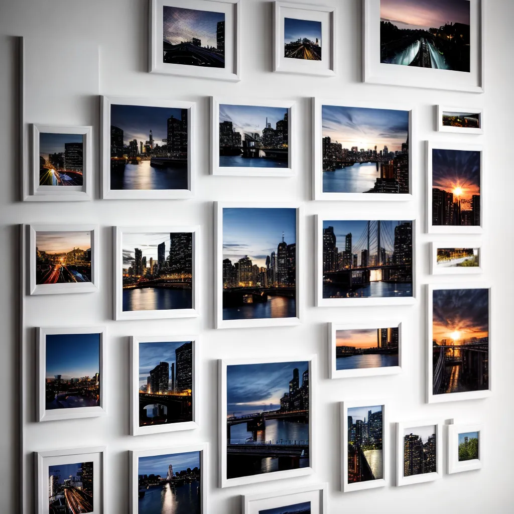 colagem fotos memorias decoracao personalizada