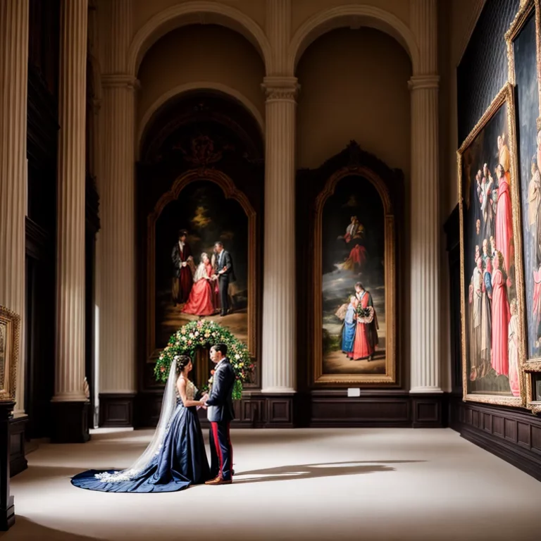 Casamento no museu: cultura e arte