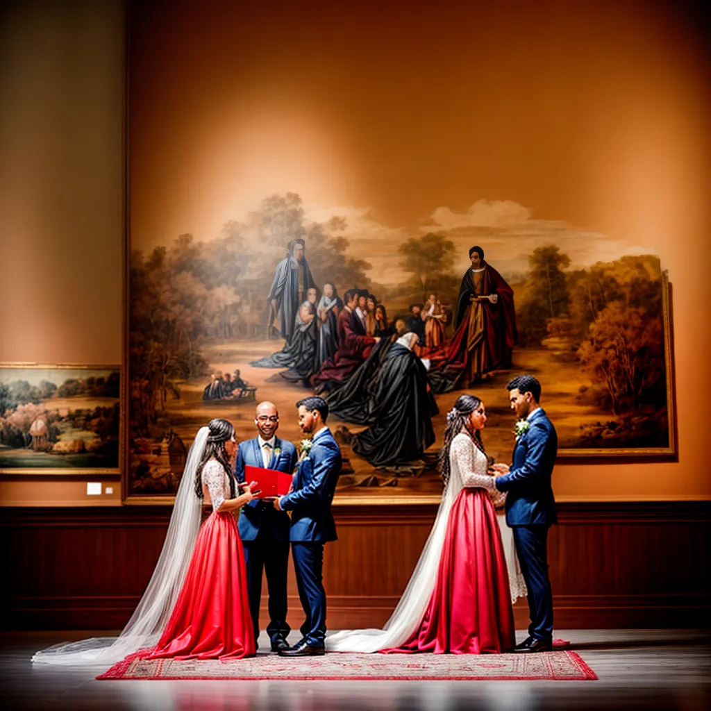 casamento museu votos arte amor