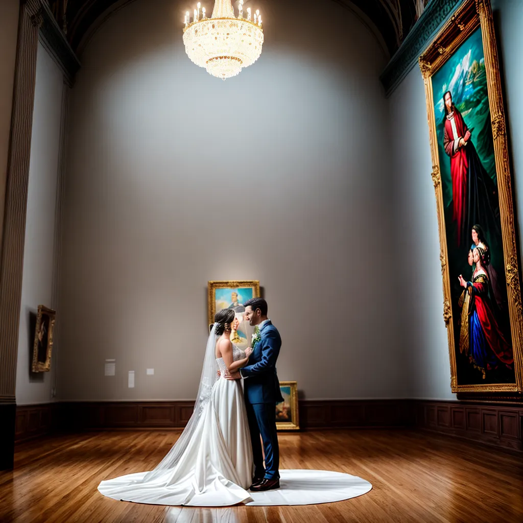 casamento museu votos obras arte