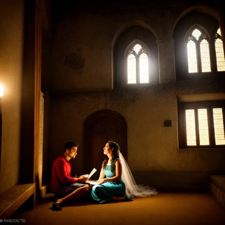 Casamento na biblioteca: tema literário