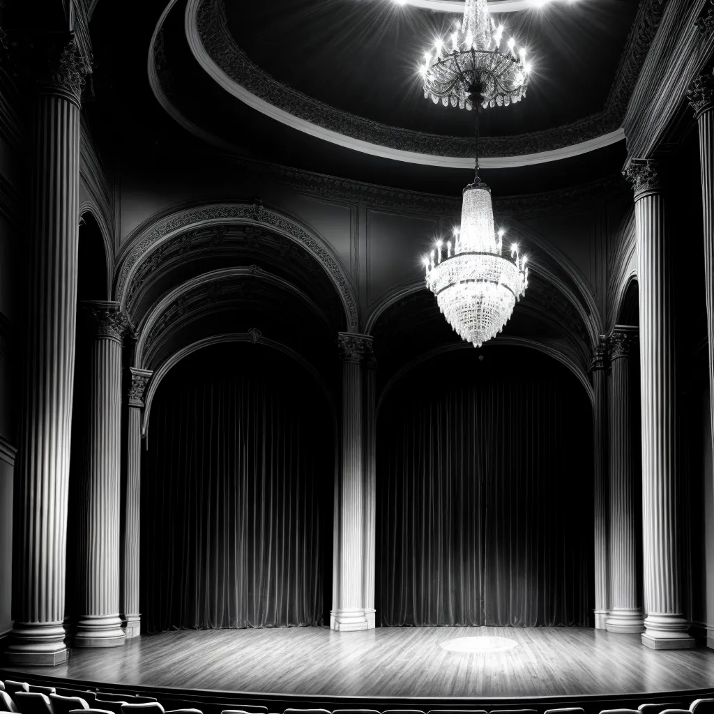 teatro decorado cenografia floral casamento