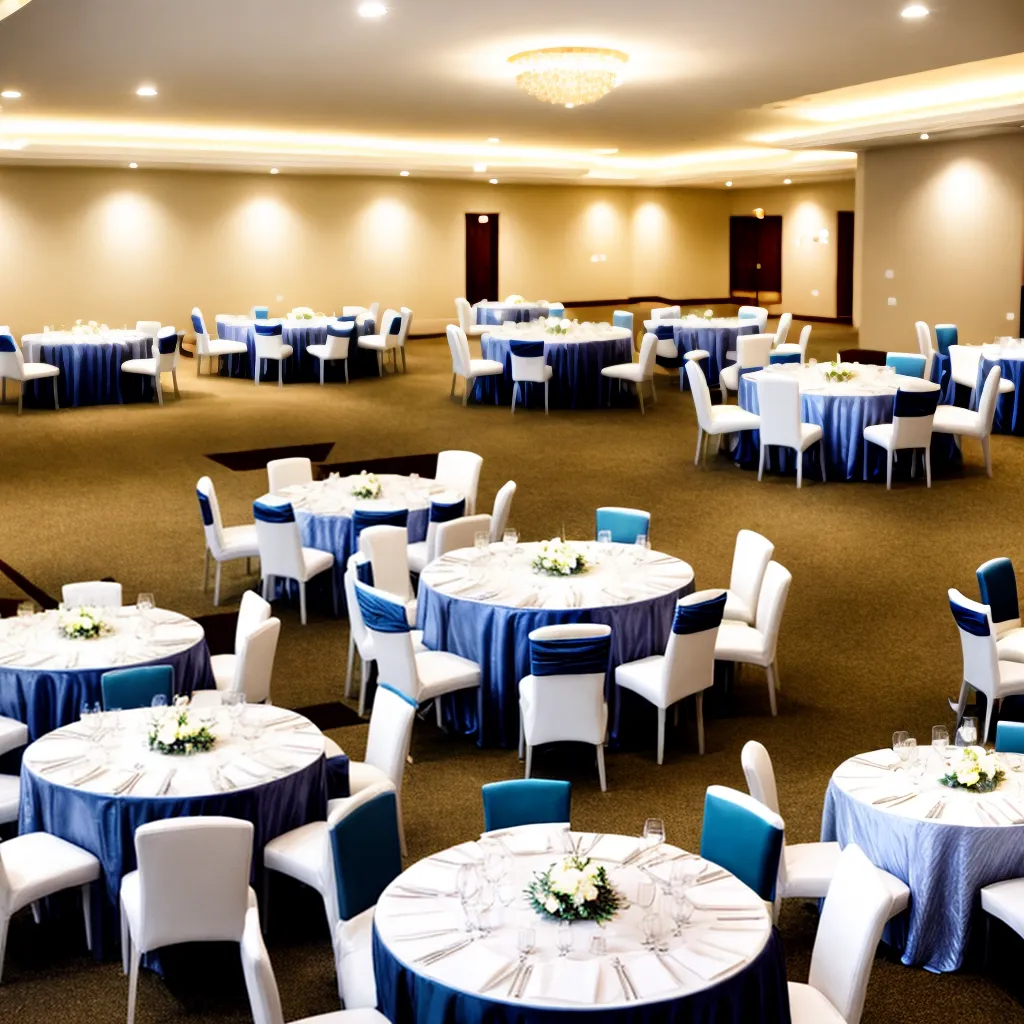 salao casamento decorado mesa branca
