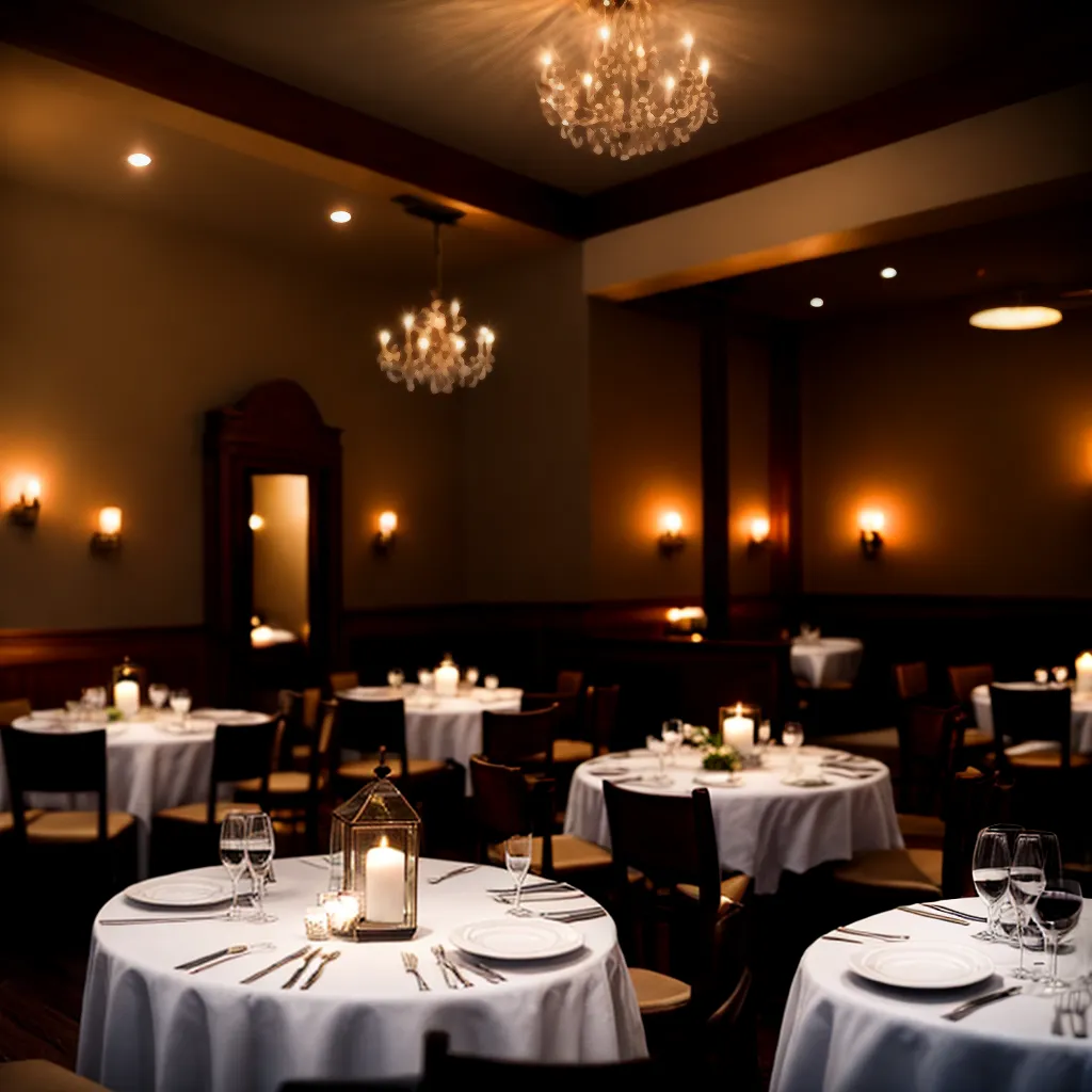 restaurante romantico arte mesa casamento