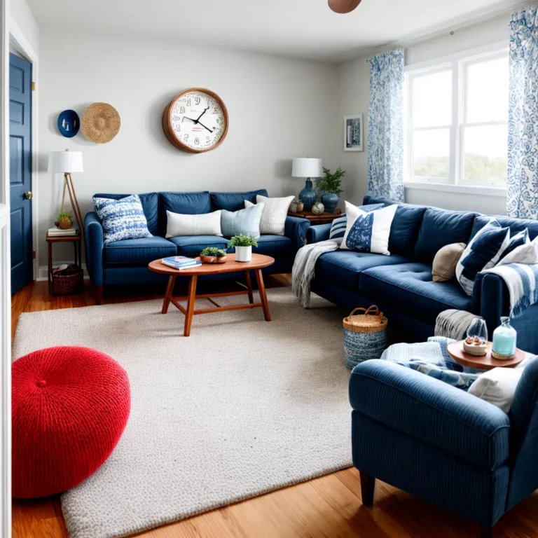 Decoração com elementos náuticos: tema marítimo