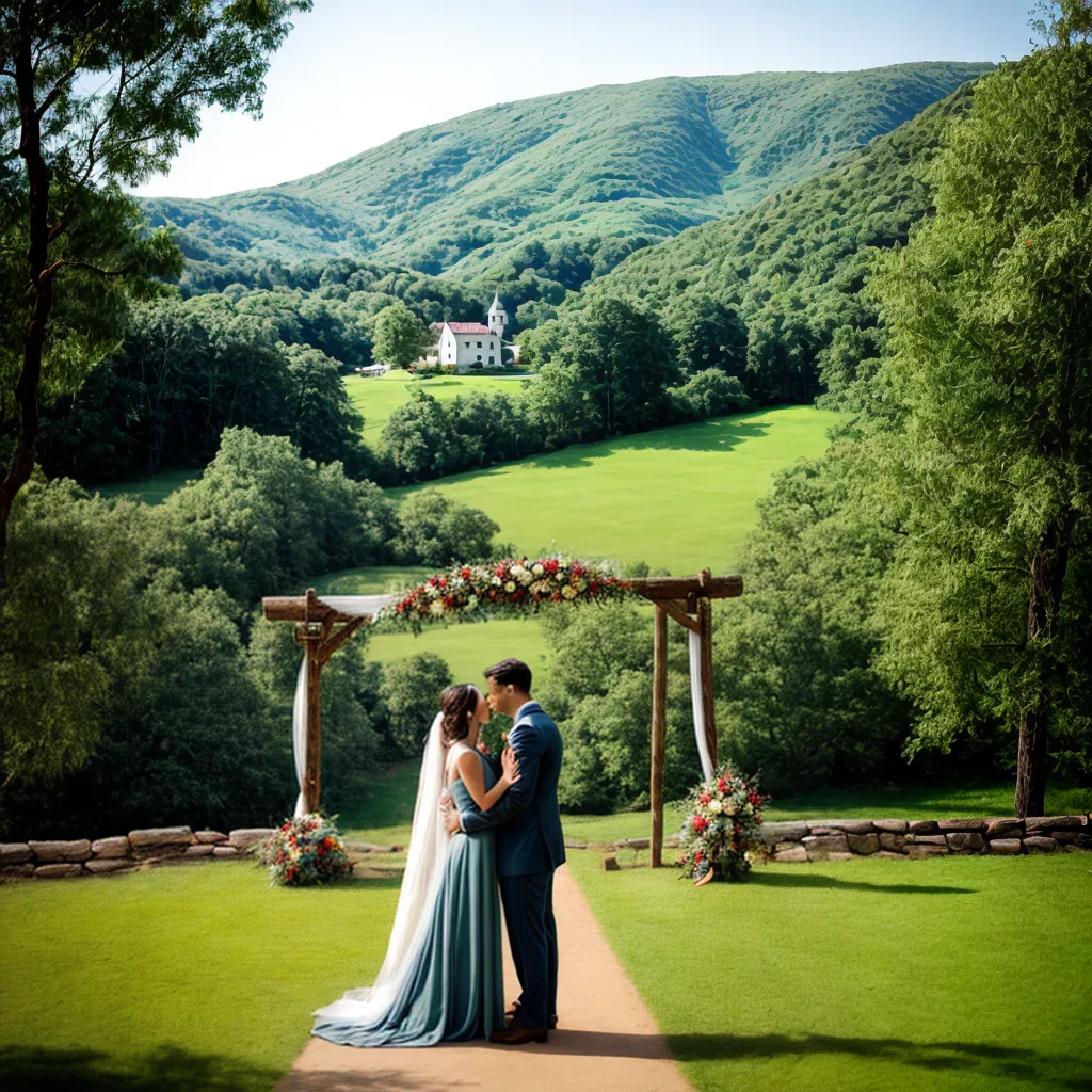 casamento campo arco flores natureza