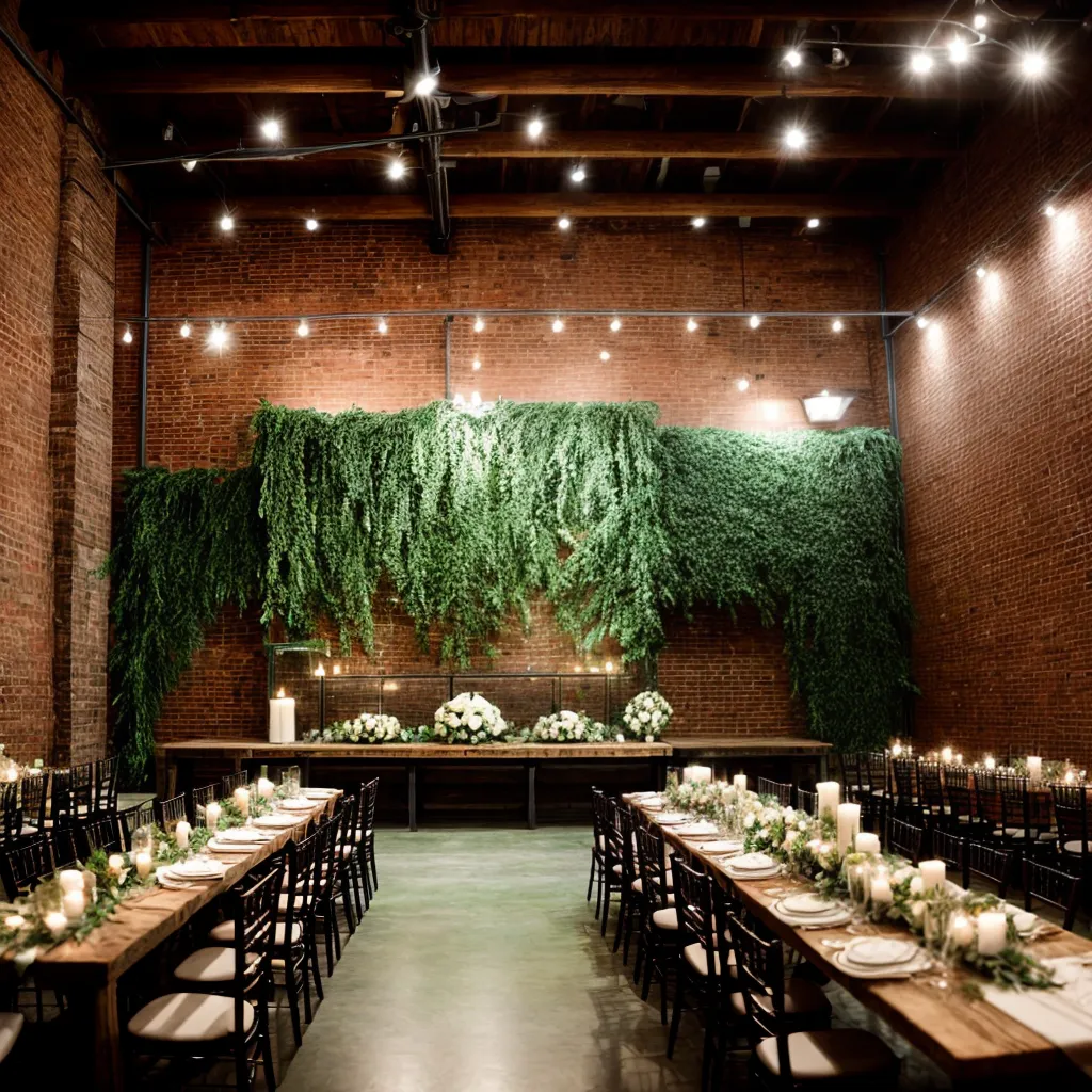 casamento rustico industrial luzes flores