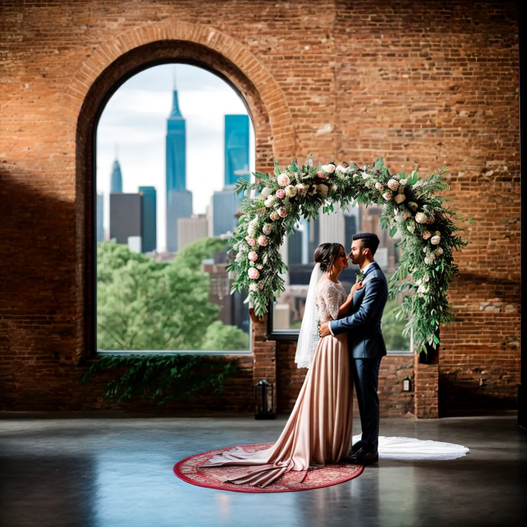 casamento loft tijolos janelas decoracao