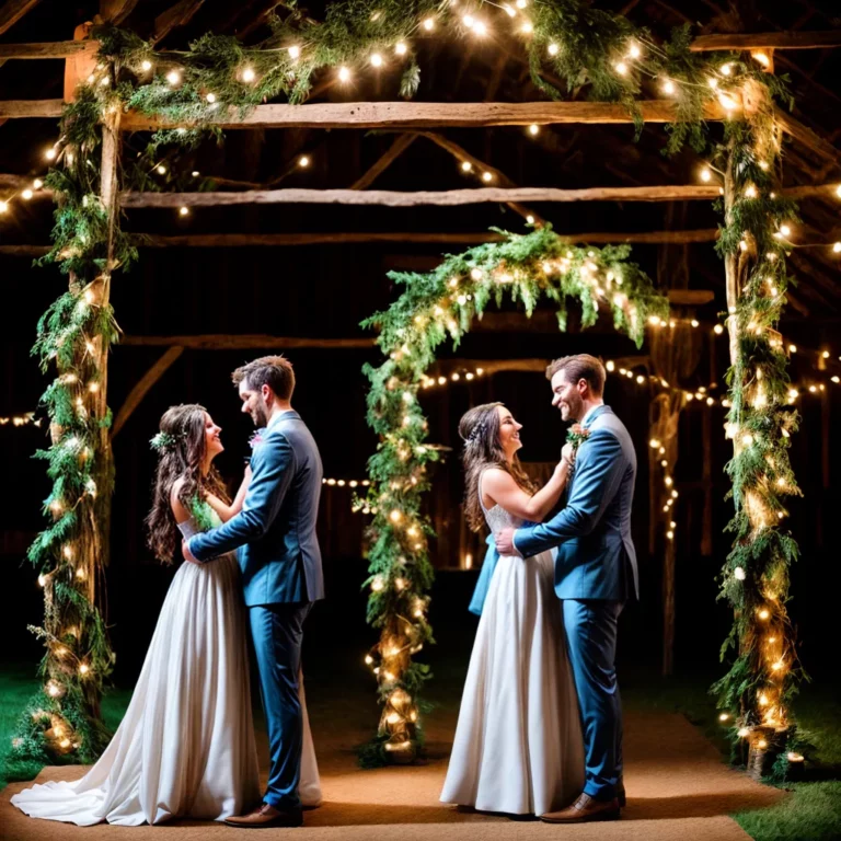 Casamento no estábulo: estilo campestre