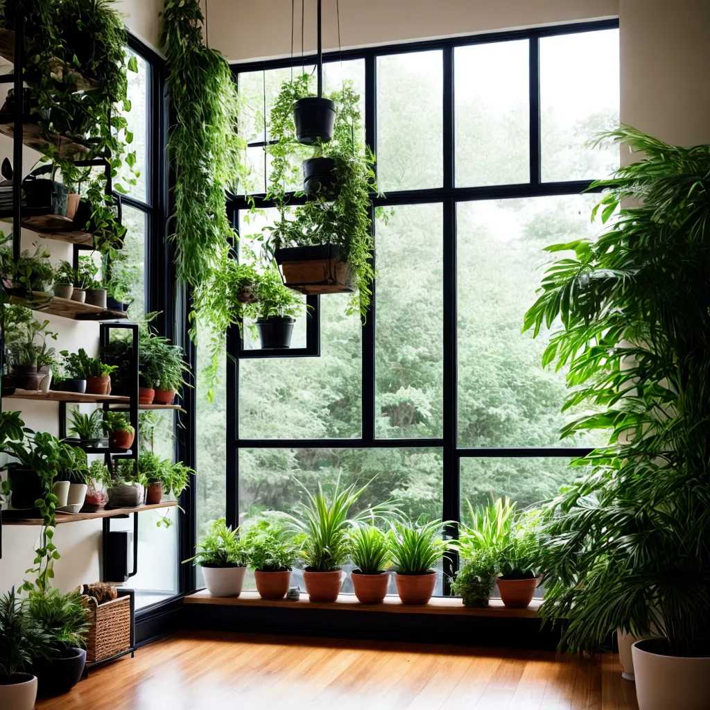 sala jardim verde plantas aconchegante sala jardim verde plantas aconchegante