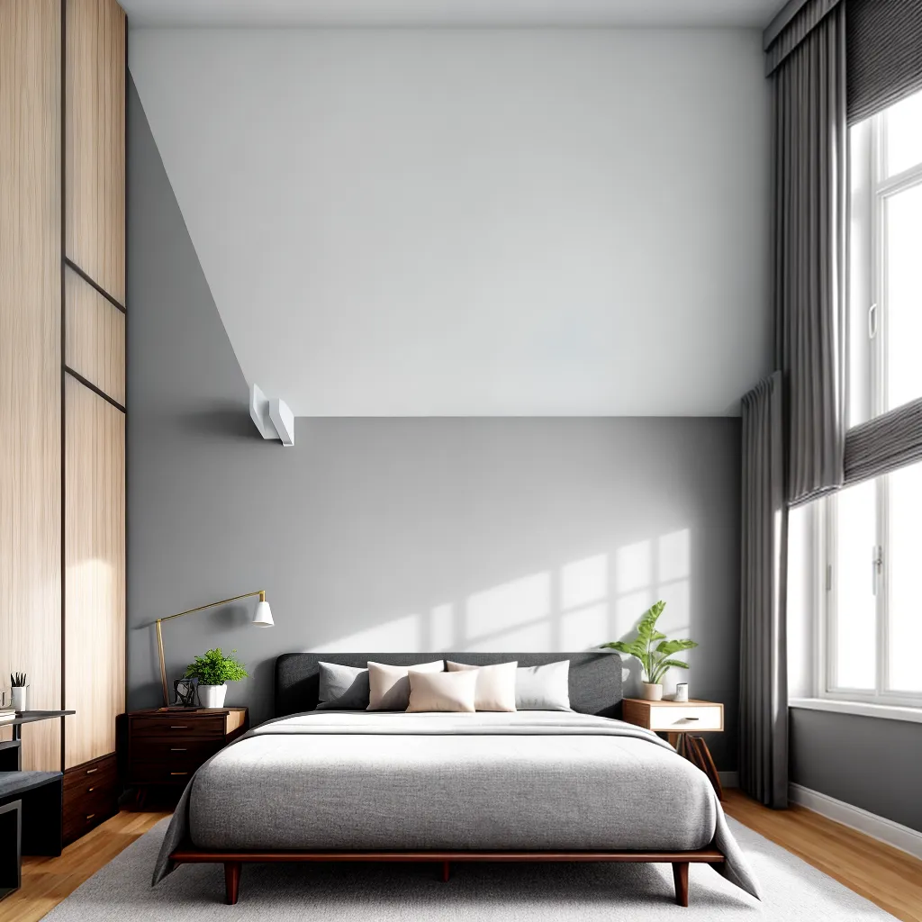 quarto estiloso neutral pilow duvet