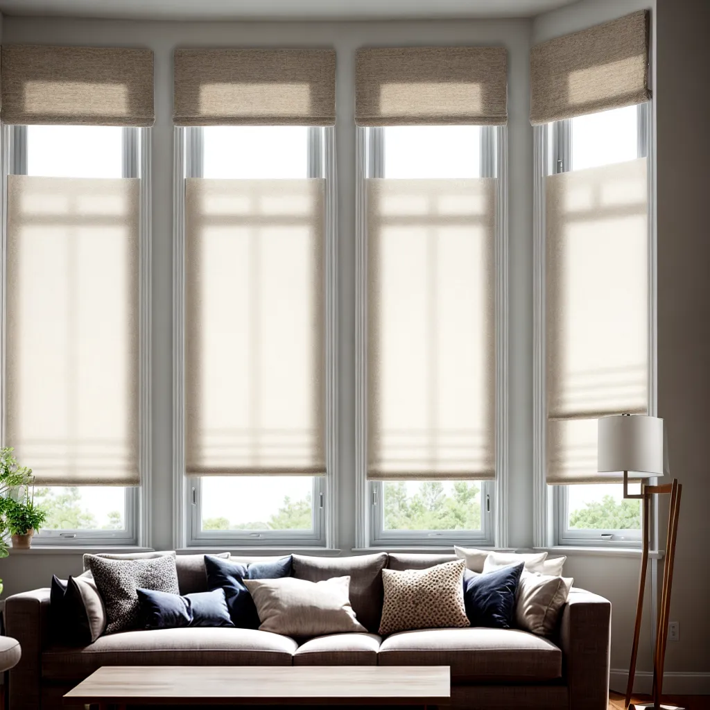 Como usar cortinas romanas na decoração da sua casa