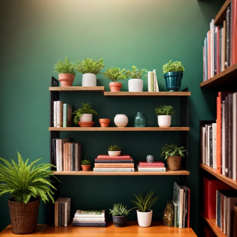 5 ideias para decorar uma estante