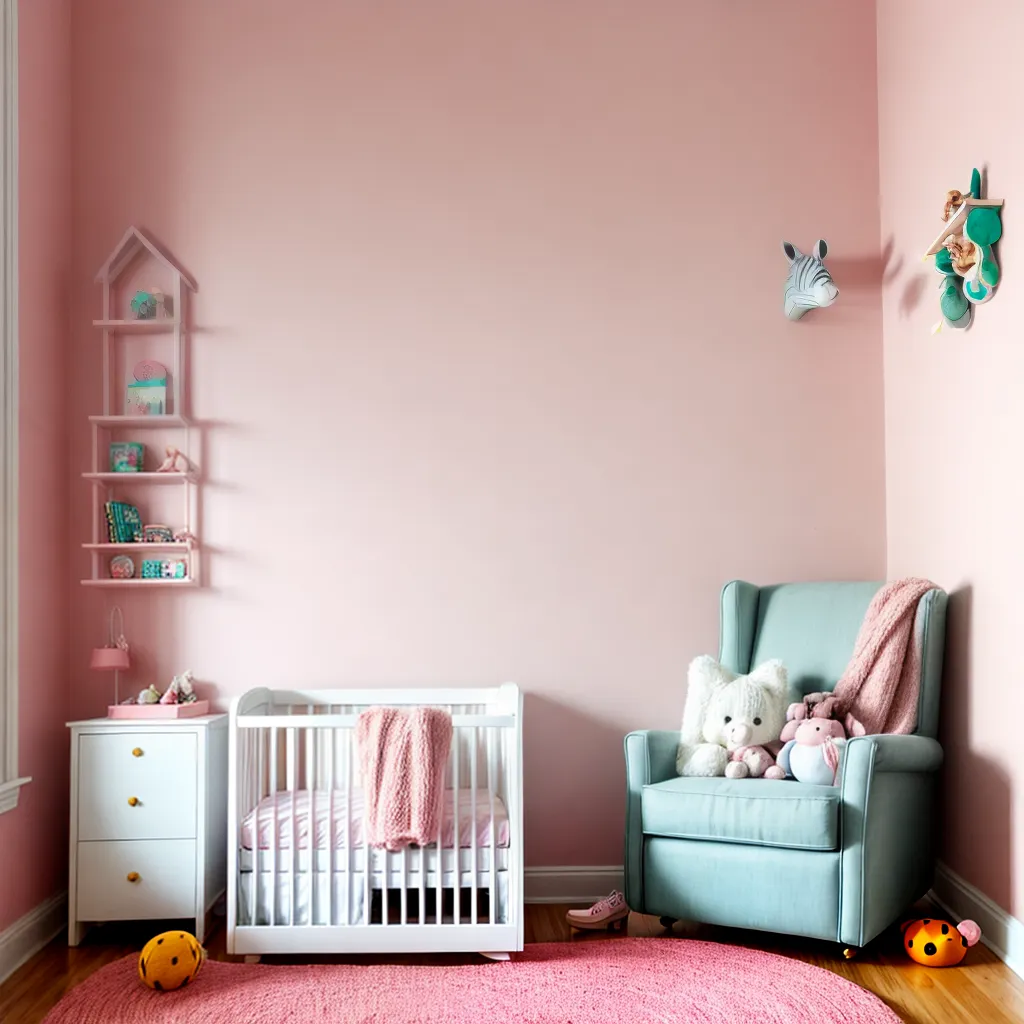 quarto bebe fofo cores pastel