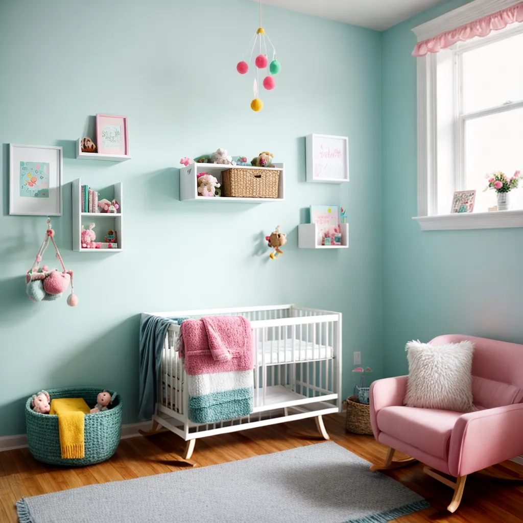 quarto bebe fofo pastel decoracao