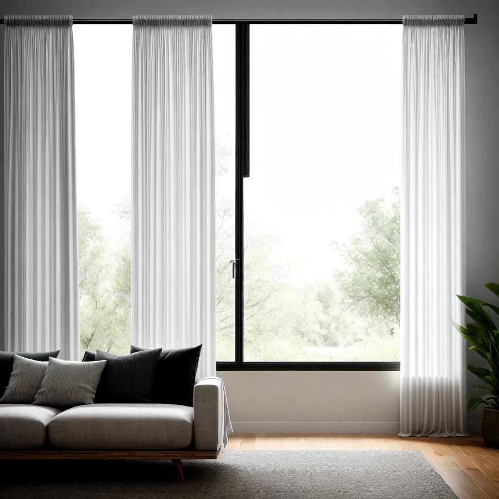sala voile cortinas leveza aconchego