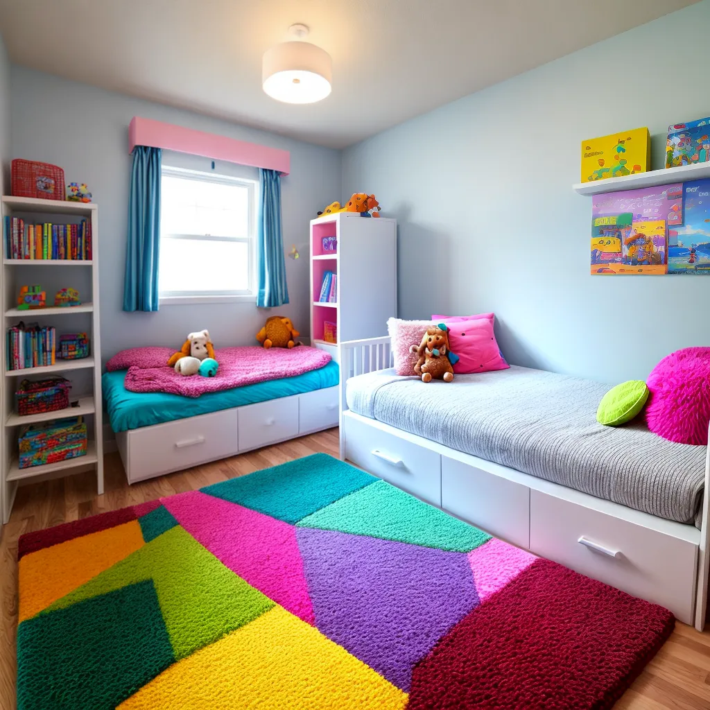 quarto infantil colorido divertido 1